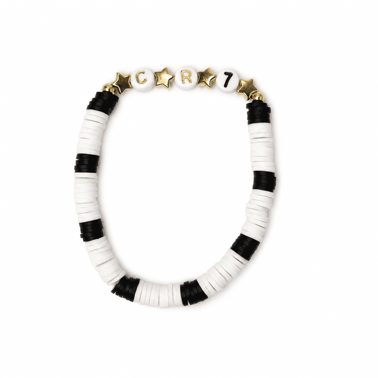 CR7 Black & White Bracelet