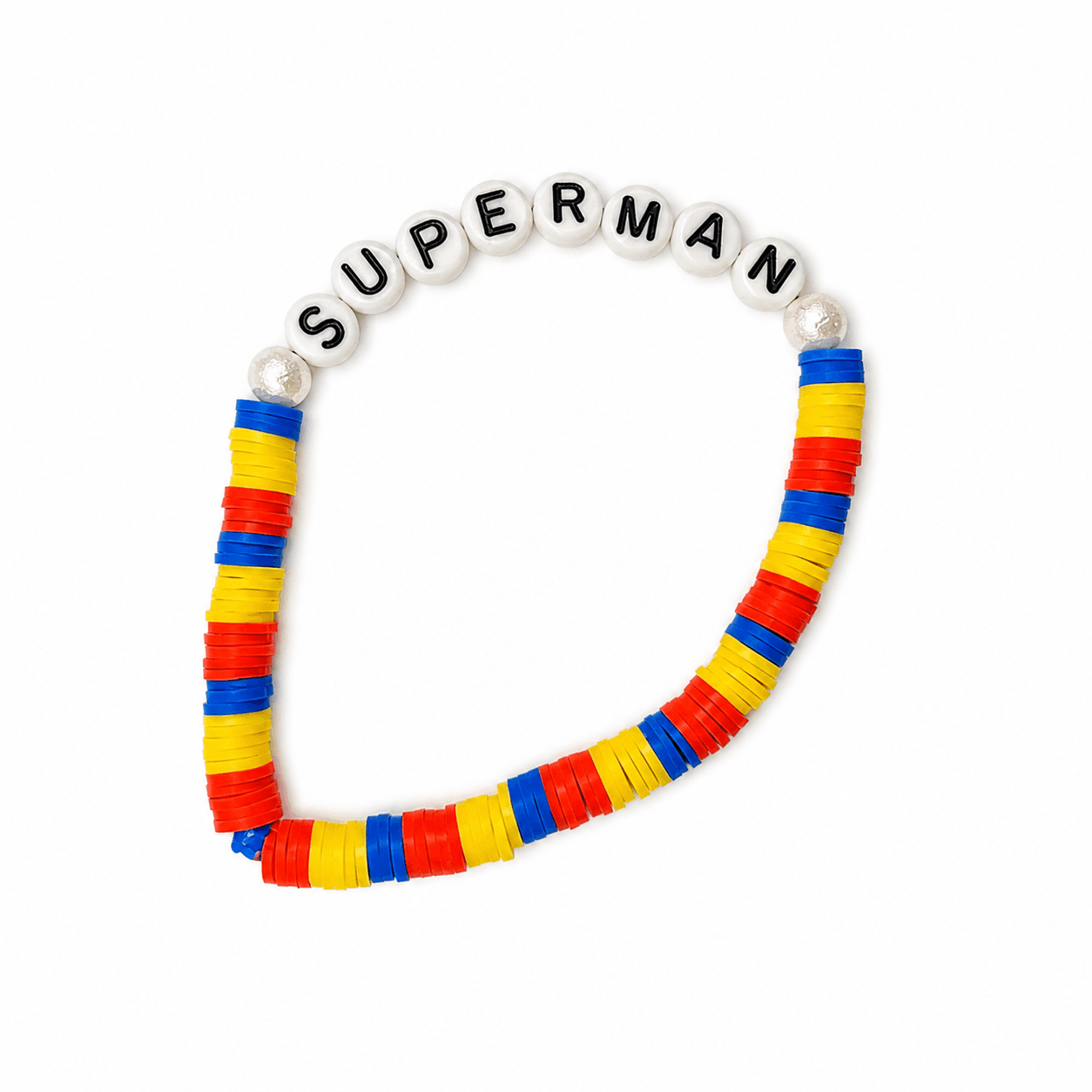 Superman Red Yellow & Blue Bracelet